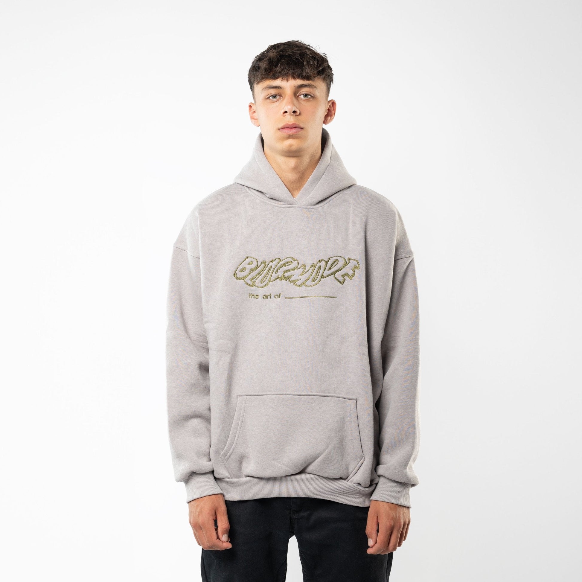 HOODIE STICK GREY - bloqmode