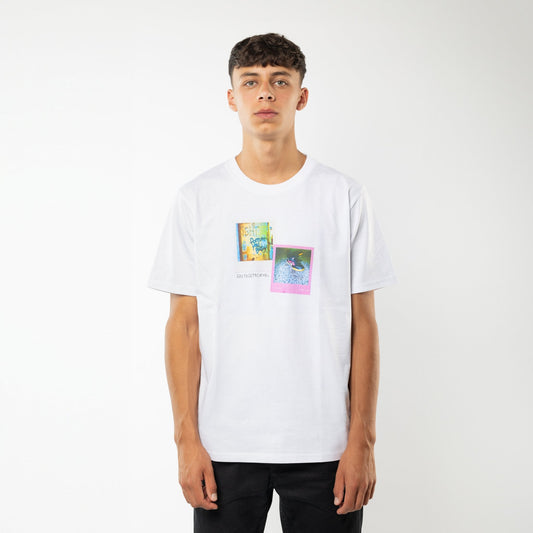 T-SHIRT WHITE POLAROID - bloqmode